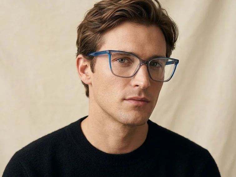 Gafas de acetato gris mariposa #BS2425-0725