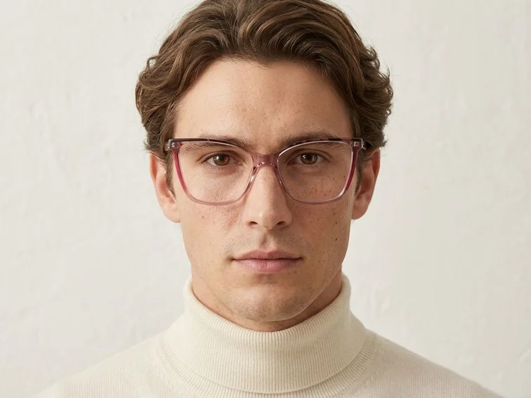 Butterfly Pink Acetate Glasses #BS2425-0726