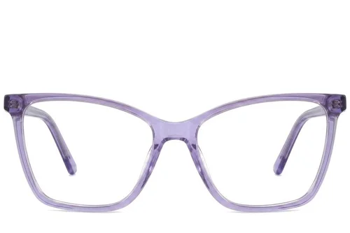 Lunettes papillon en acétate violet #BS2425-0727