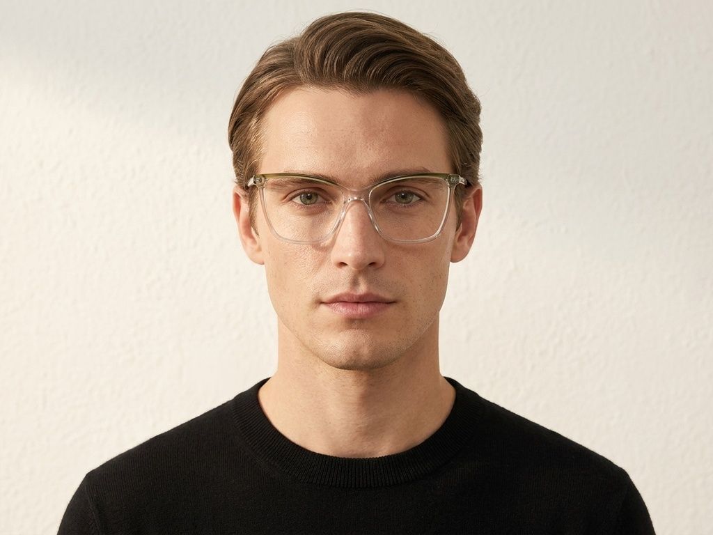 Gafas de acetato gris mariposa #BS2425-0728