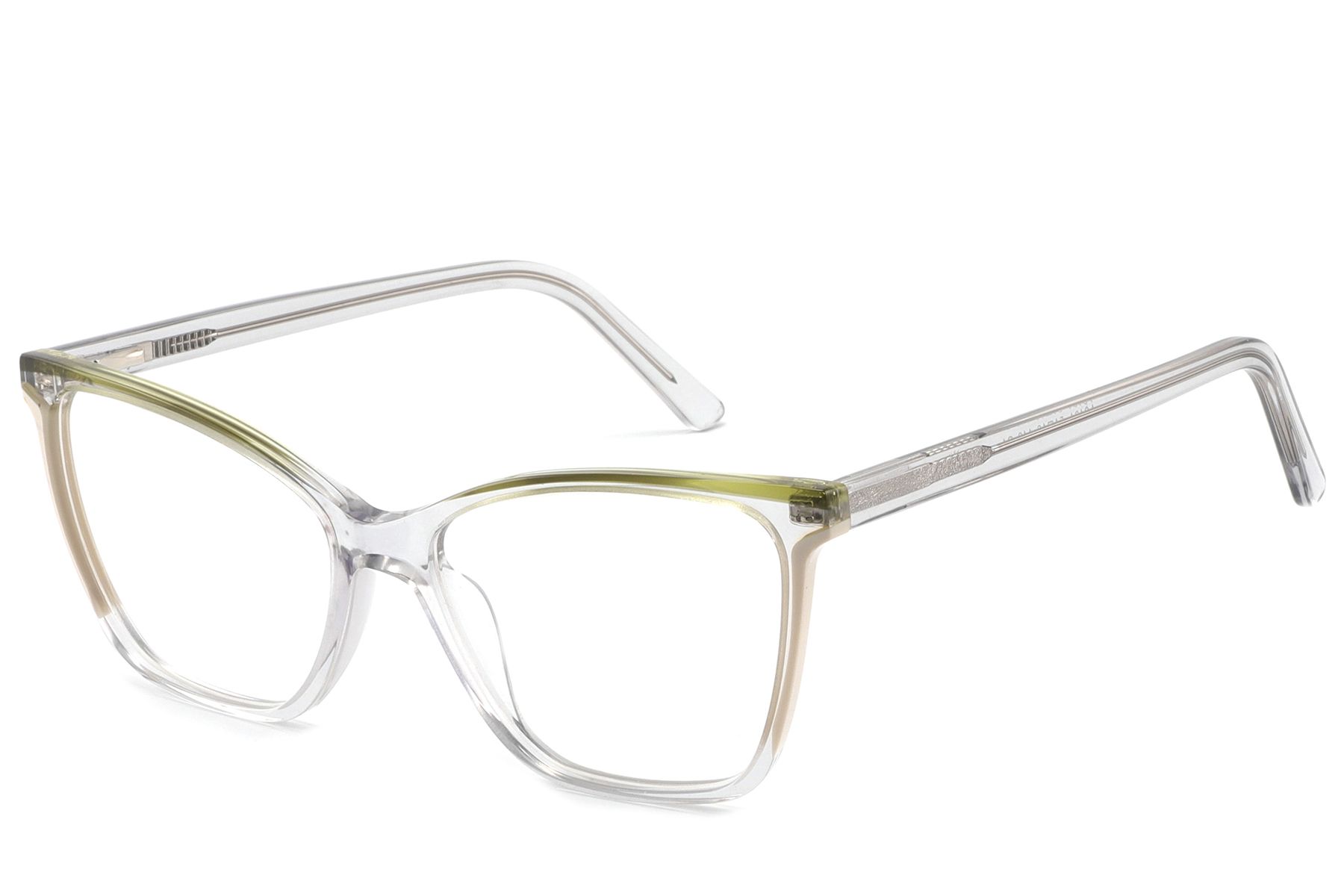 Butterfly Gray Acetate Glasses #BS2425-0728