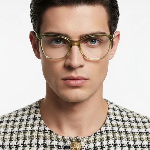 Lunettes en acétate gris papillon #BS2425-0728