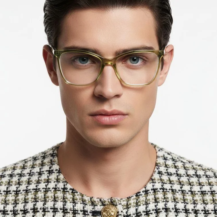 Butterfly Gray Acetate Glasses #BS2425-0728