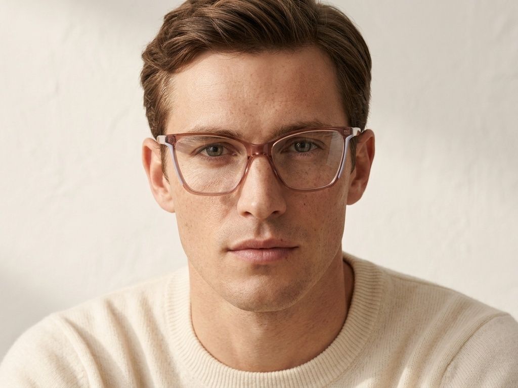 Lunettes papillon en acétate brun #BS2425-0729