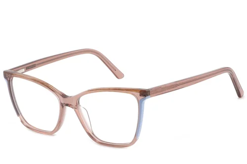 Lunettes papillon en acétate brun #BS2425-0729
