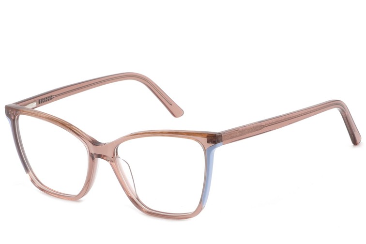 Gafas de acetato marrón mariposa #BS2425-0729