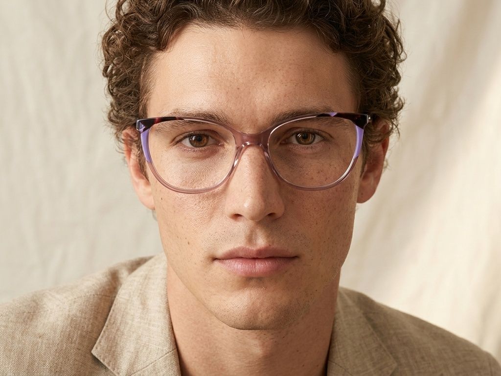 Gafas de acetato rosa mariposa #BS2425-0732