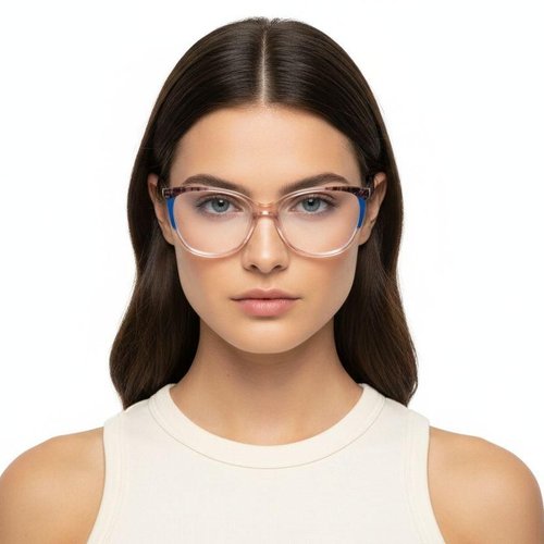 Lunettes en acétate rose papillon #BS2425-0733