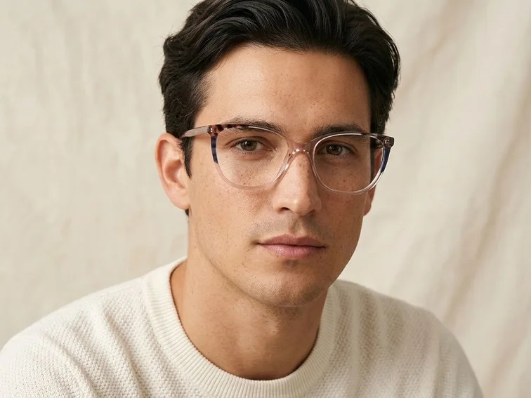 Butterfly Brown Acetate Glasses #BS2425-0735