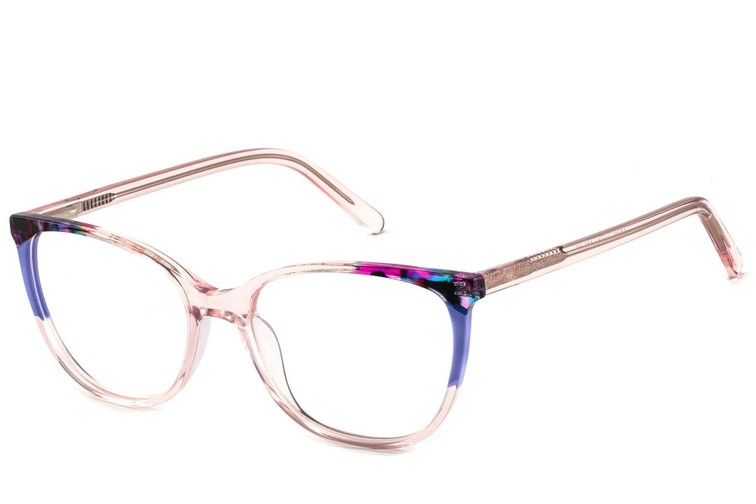 Gafas de acetato marrón mariposa #BS2425-0735