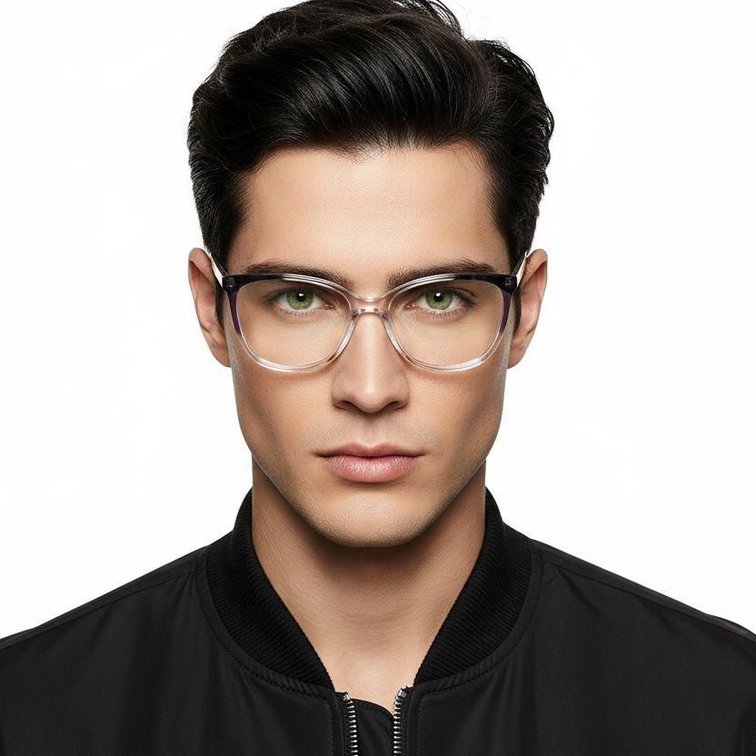 Butterfly Transparent Acetate Glasses #BS2425-0736