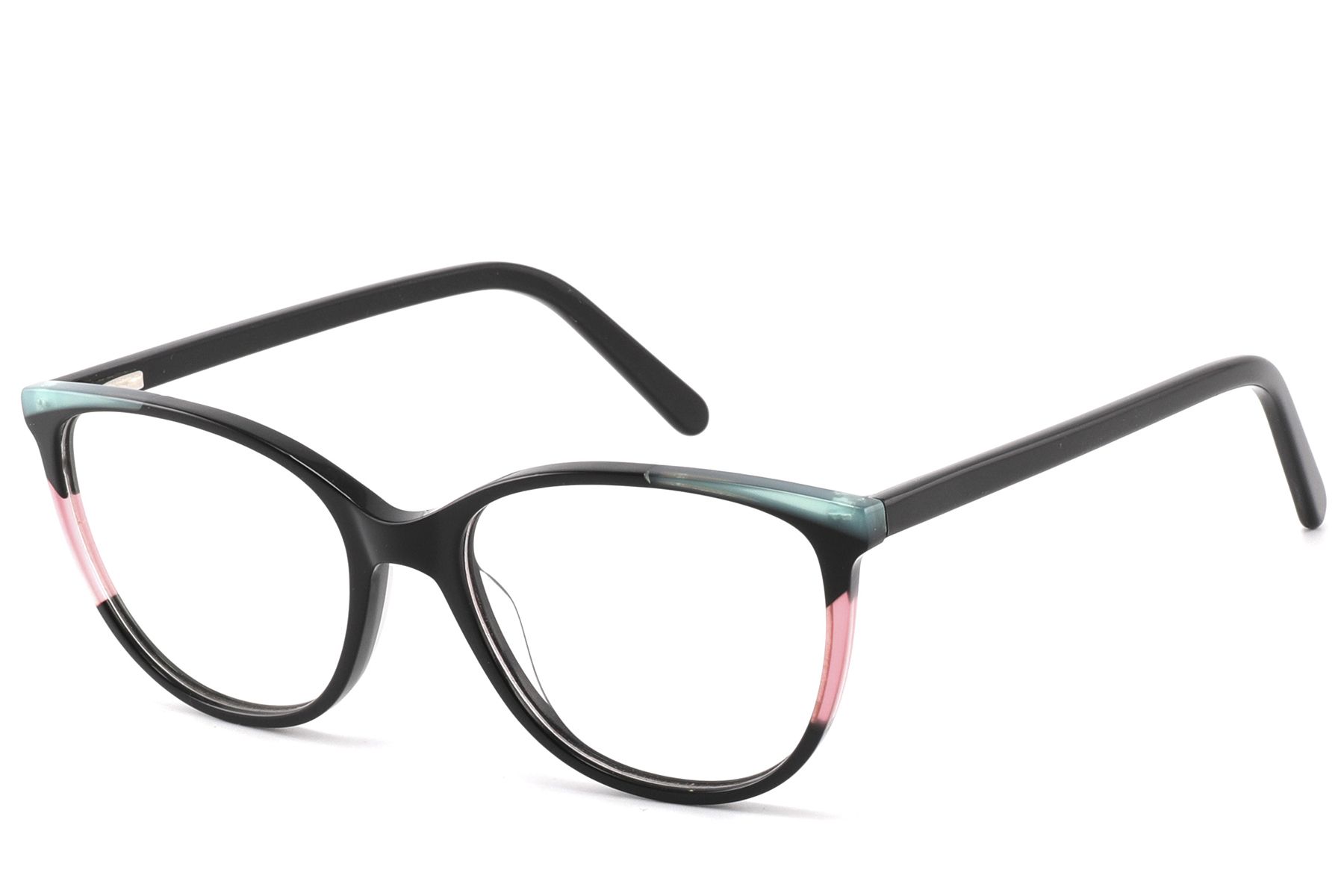 Butterfly Black Acetate Glasses #BS2425-0737
