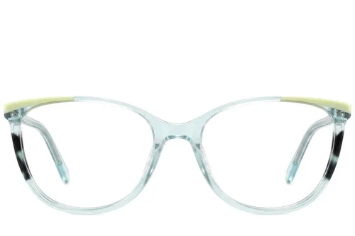 Lunettes en acétate vert papillon #BS2425-0739