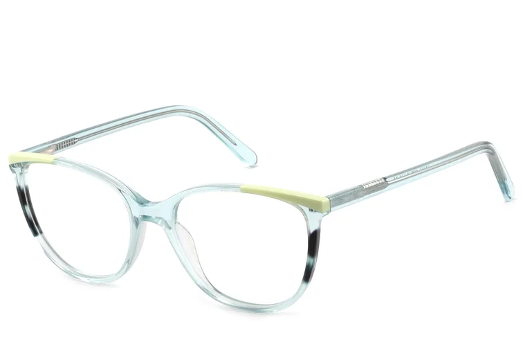 Butterfly Green Acetate Glasses #BS2425-0739