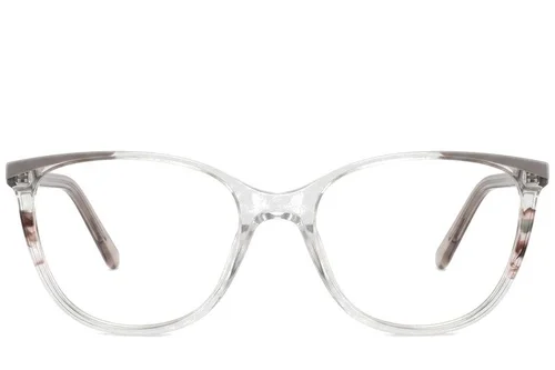 Lunettes papillon en acétate brun #BS2425-0741