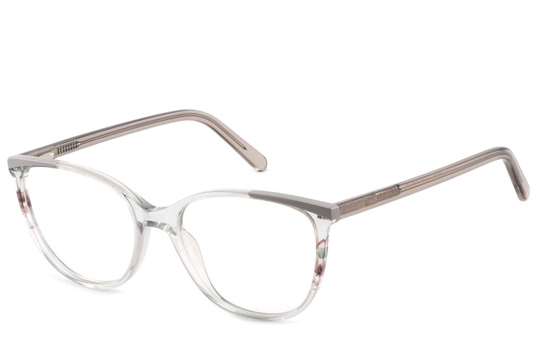 Occhiali in acetato marrone farfalla #BS2425-0741