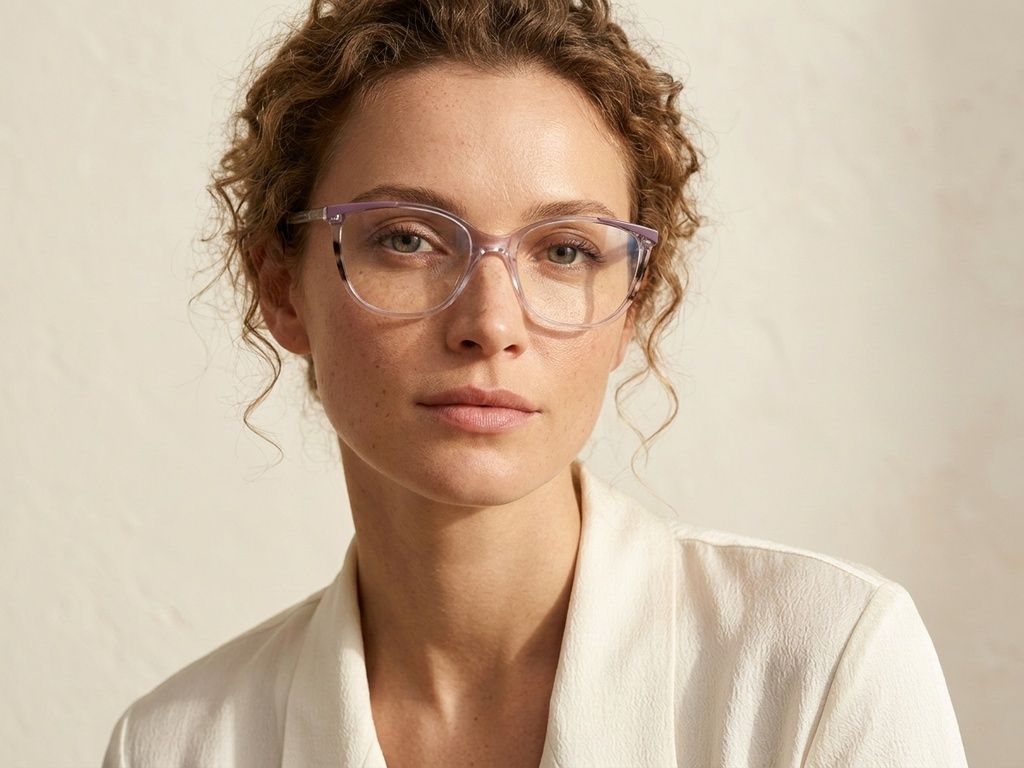 Butterfly Transparent Acetate Glasses #BS2425-0742