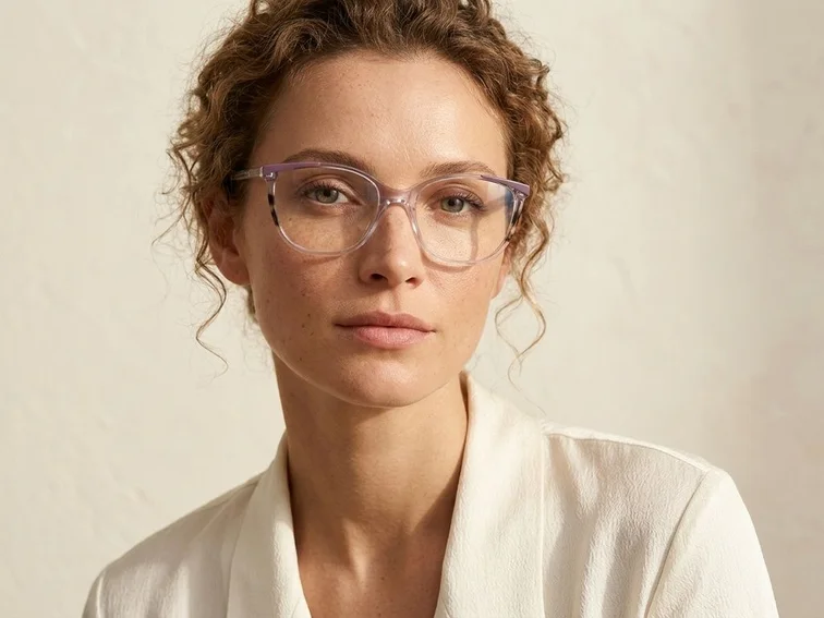 Butterfly Transparent Acetate Glasses #BS2425-0742