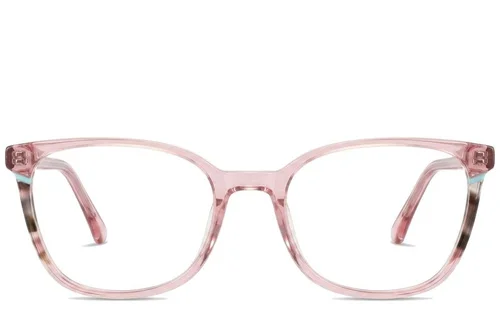 Lunettes en acétate rose papillon #BS2425-0744
