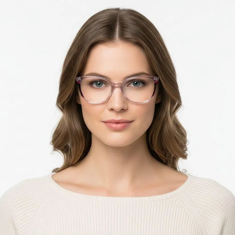 Butterfly Purple Acetate Glasses #BS2425-0745