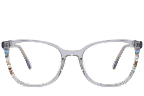 Lunettes en acétate bleu papillon #BS2425-0746