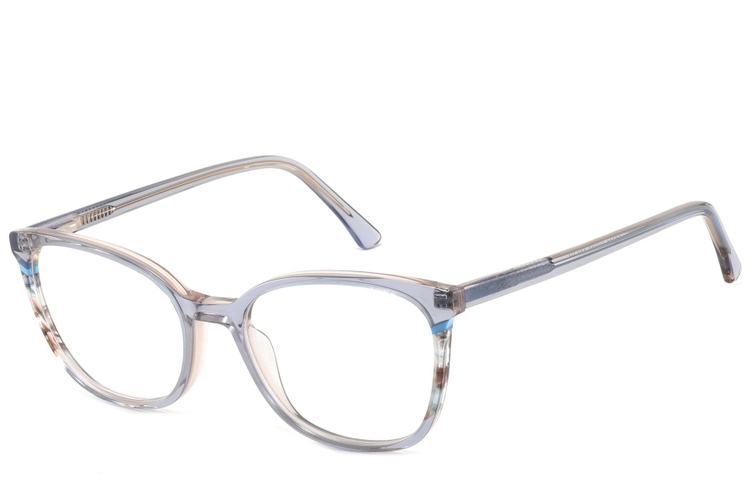 Butterfly Blue Acetate Glasses #BS2425-0746