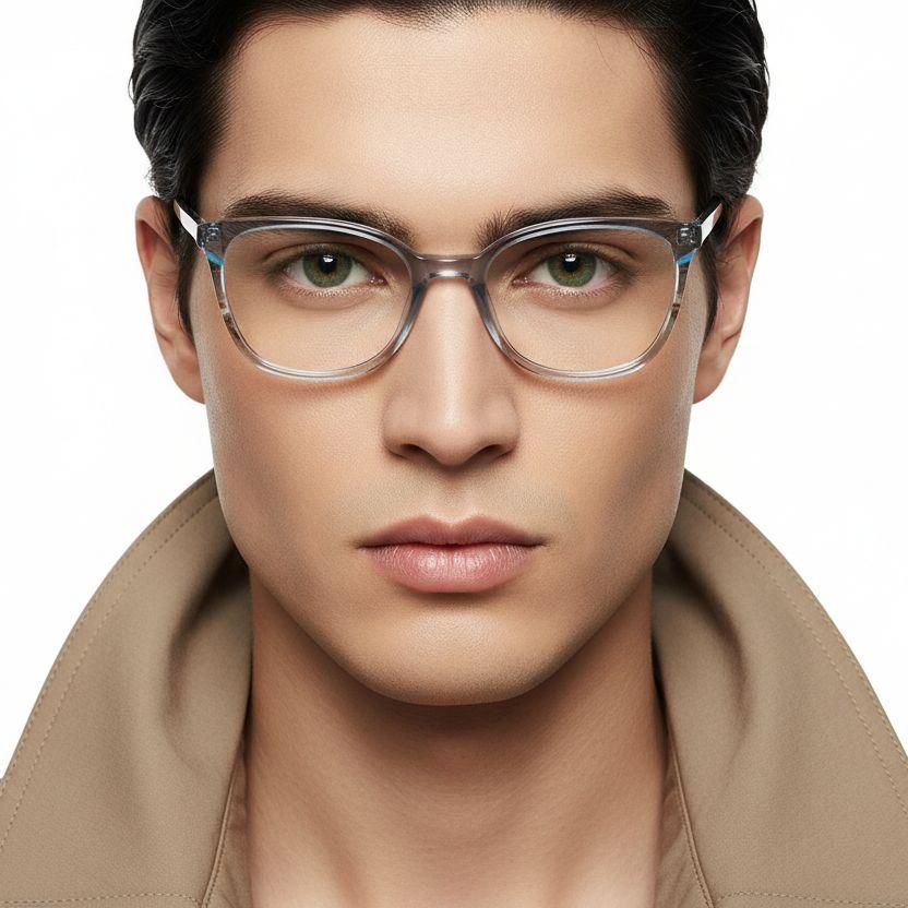 Butterfly Blue Acetate Glasses #BS2425-0746