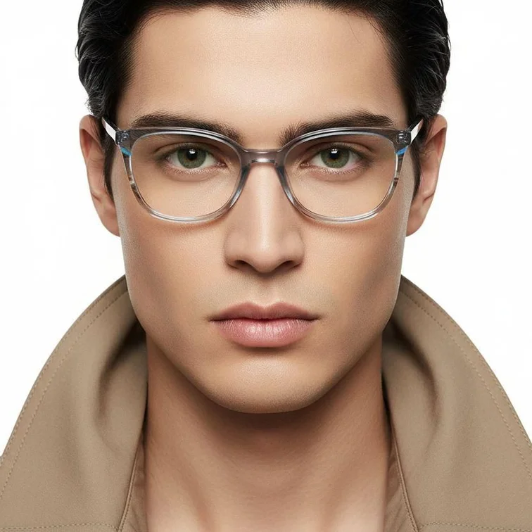 Butterfly Blue Acetate Glasses #BS2425-0746