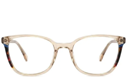 Lunettes papillon en acétate brun #BS2425-0747