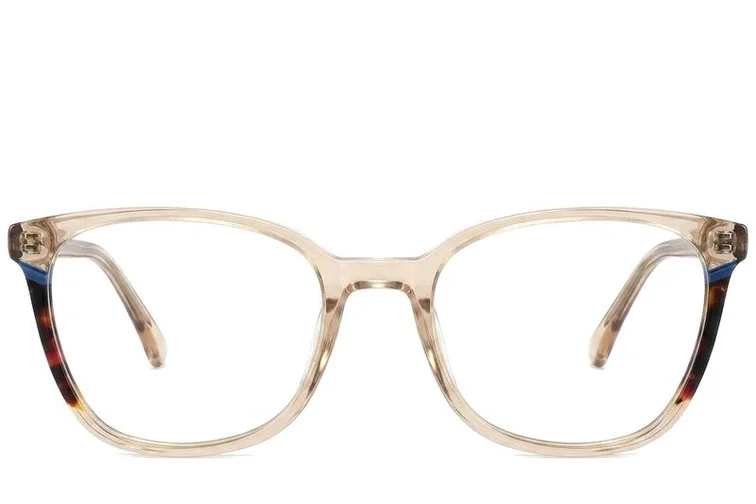 Lunettes papillon en acétate brun #BS2425-0747