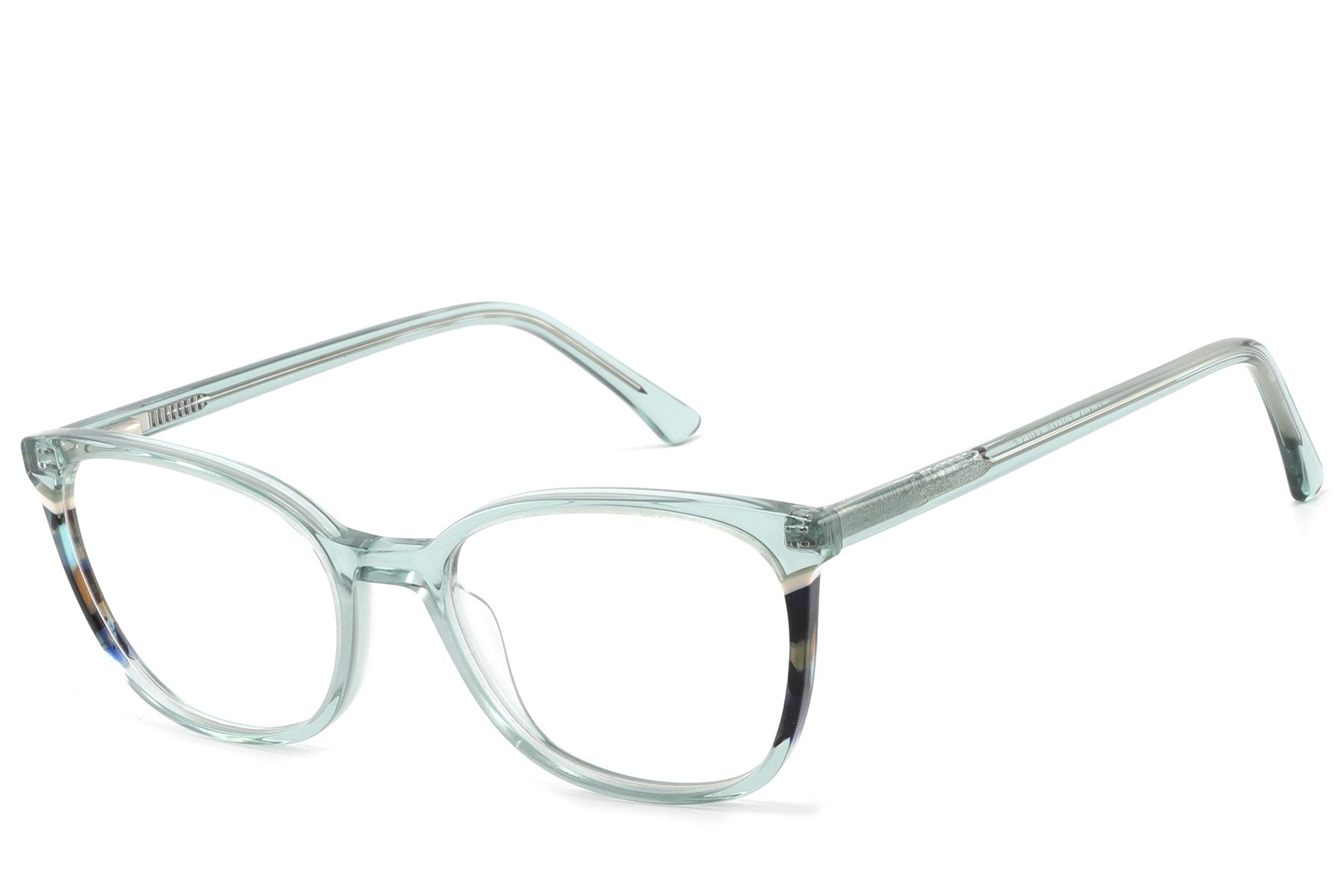 Butterfly Green Acetate Glasses #BS2425-0748