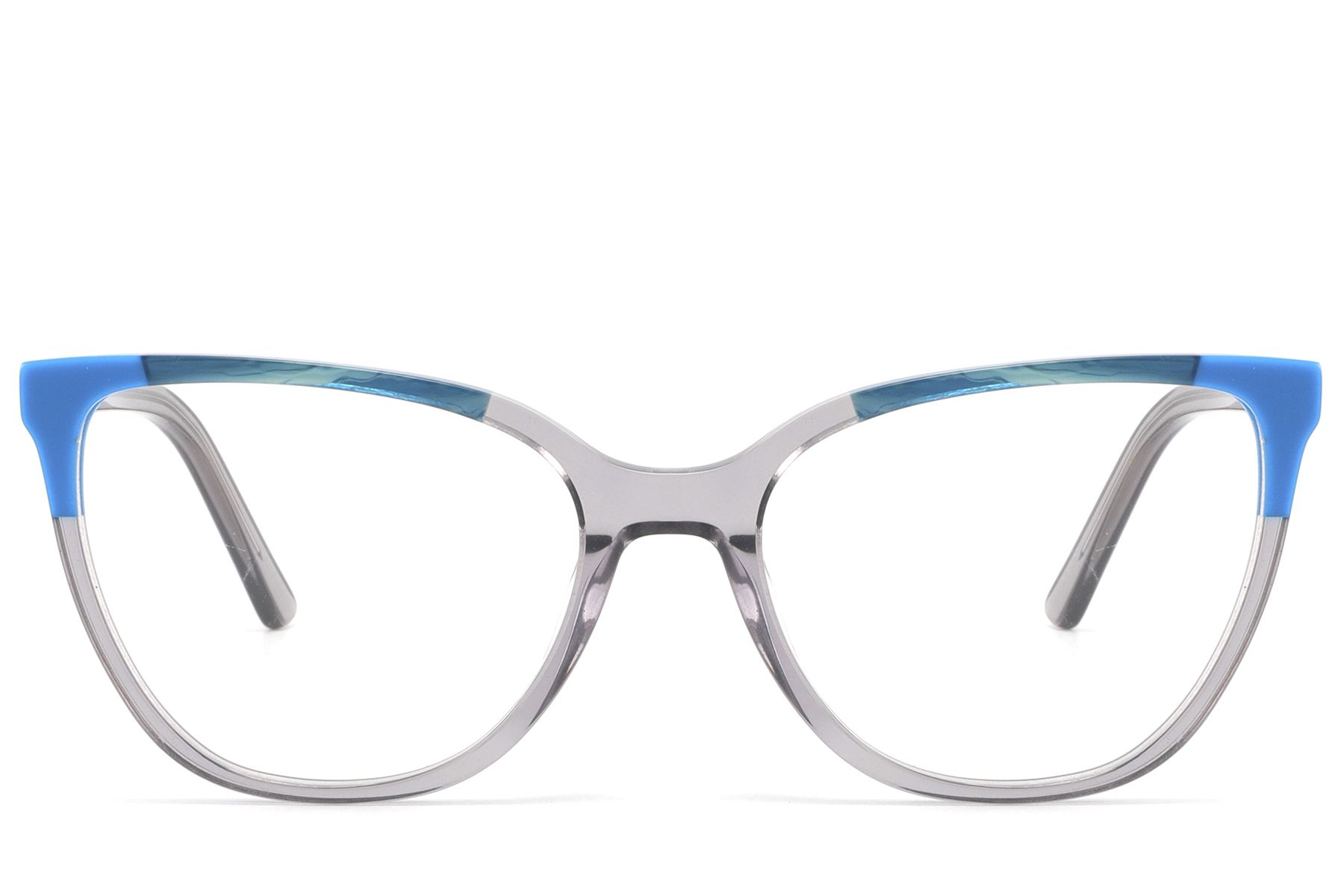 Butterfly Gray Acetate Glasses #BS2425-0749