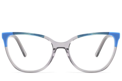 Lunettes en acétate gris papillon #BS2425-0749
