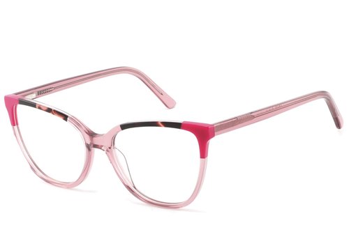 Lunettes en acétate rose papillon #BS2425-0750