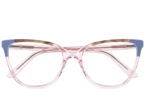 Lunettes en acétate rose papillon #BS2425-0754