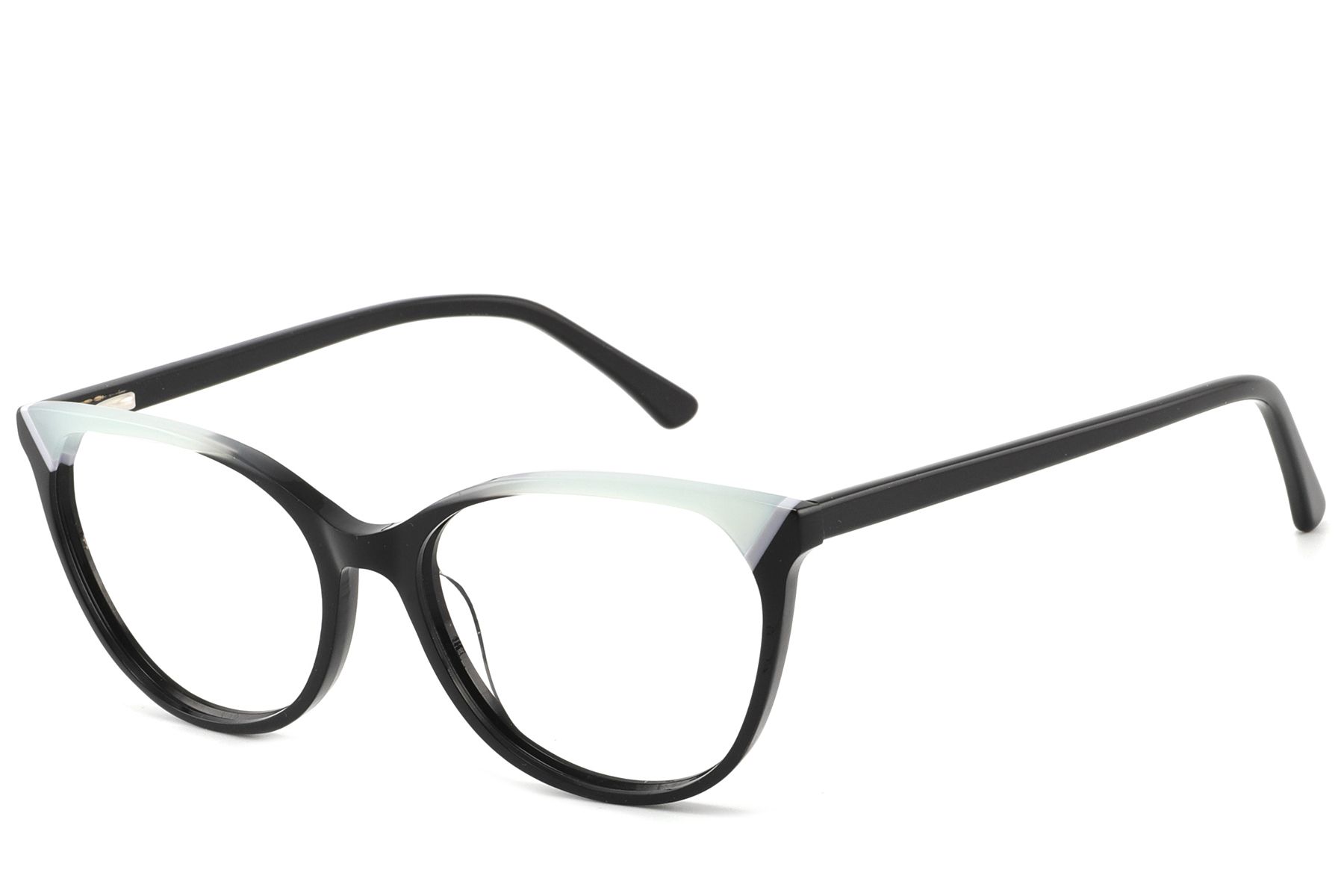 Butterfly Black Acetate Glasses #BS2425-0755