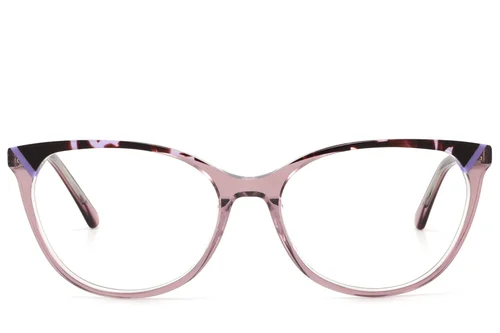 Lunettes en acétate rose papillon #BS2425-0756