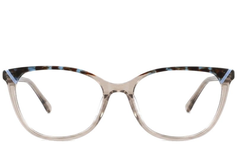Occhiali in acetato marrone farfalla #BS2425-0758