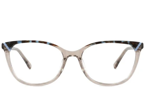 Lunettes papillon en acétate brun #BS2425-0758