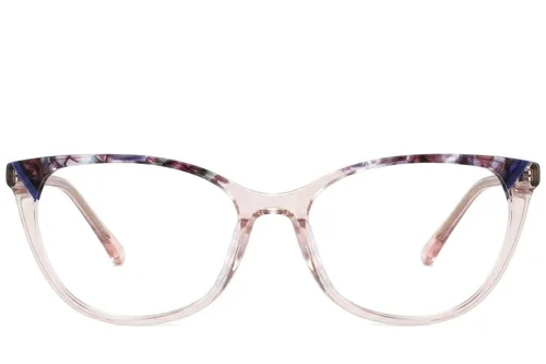 Lunettes papillon en acétate brun #BS2425-0759