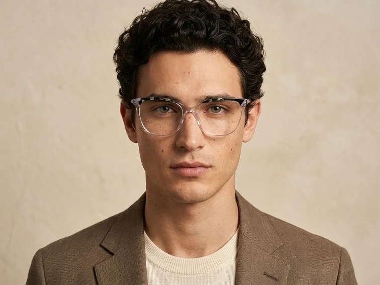 Butterfly Transparent Acetate Glasses #BS2425-0760
