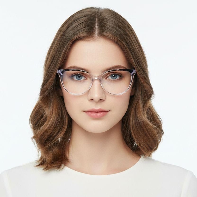 Butterfly Transparent Acetate Glasses #BS2425-0760