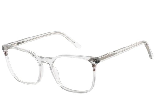Rectangular Transparent Acetate Glasses #BS2425-0765