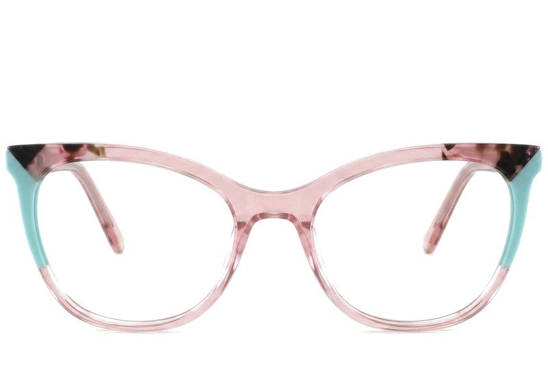 Gafas de acetato rosa mariposa #BS2425-0768