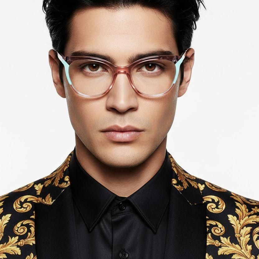 Butterfly Pink Acetate Glasses #BS2425-0768