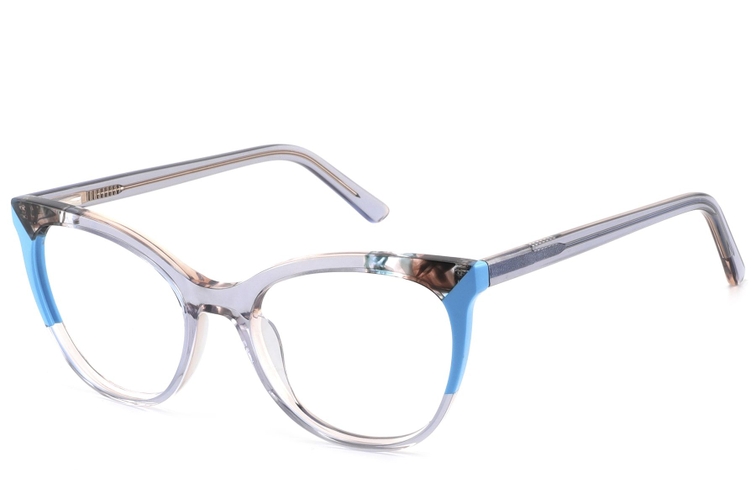Butterfly Blue Acetate Glasses #BS2425-0770