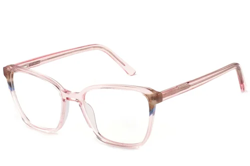Lunettes en acétate rose papillon #BS2425-0778