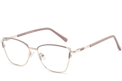 Lunettes papillon roses en métal #BS2425-0780