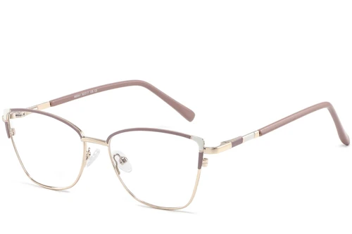 Butterfly Pink Metal Glasses #BS2425-0780