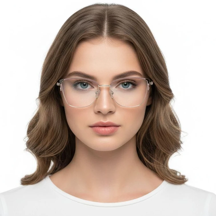 Butterfly Pink Metal Glasses #BS2425-0780